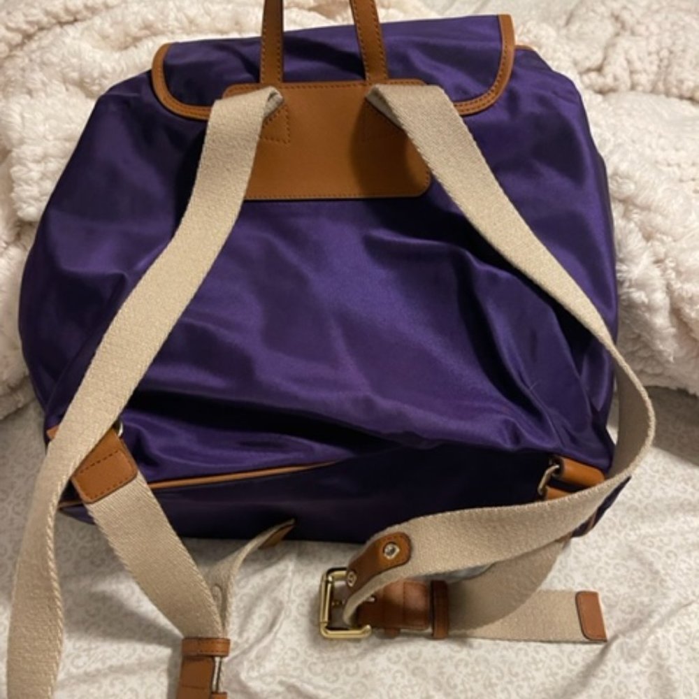 Purple Michael Kors Backpack - Picture 5 of 6